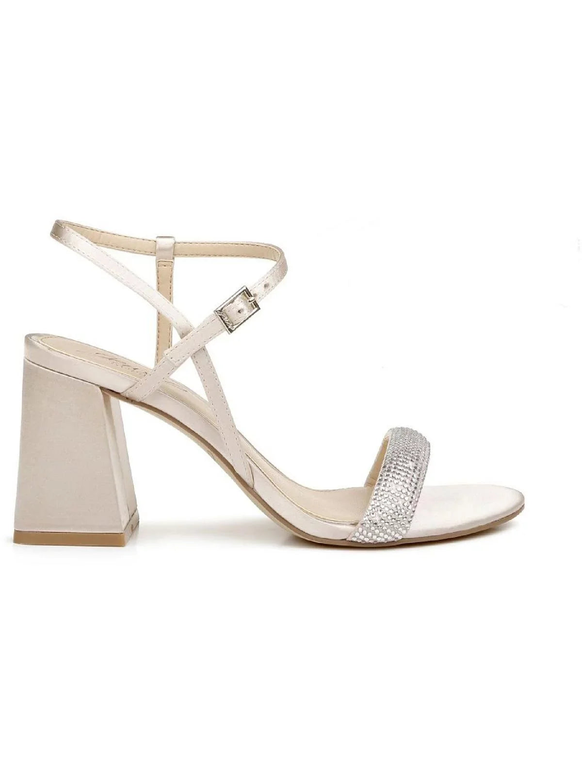 Mischka Badgley Heel Sandals Earlene Evening Block Women's Jewel