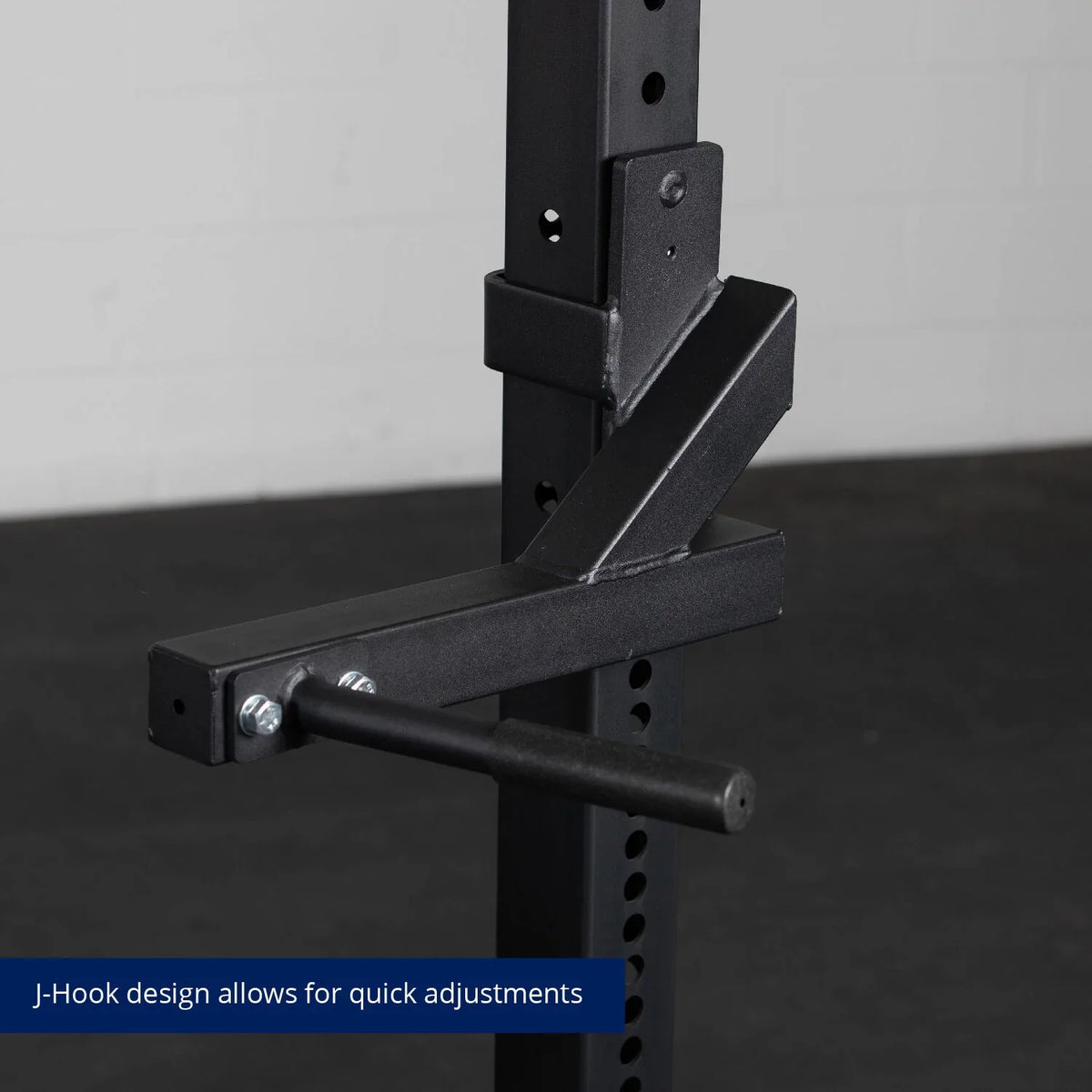Fits 3” Capacity, Dip Attachment, design LB X 880 Rack Dip Series Tubular Steel Bars, Fitness Mounted J-Hook Titan 3” X-3