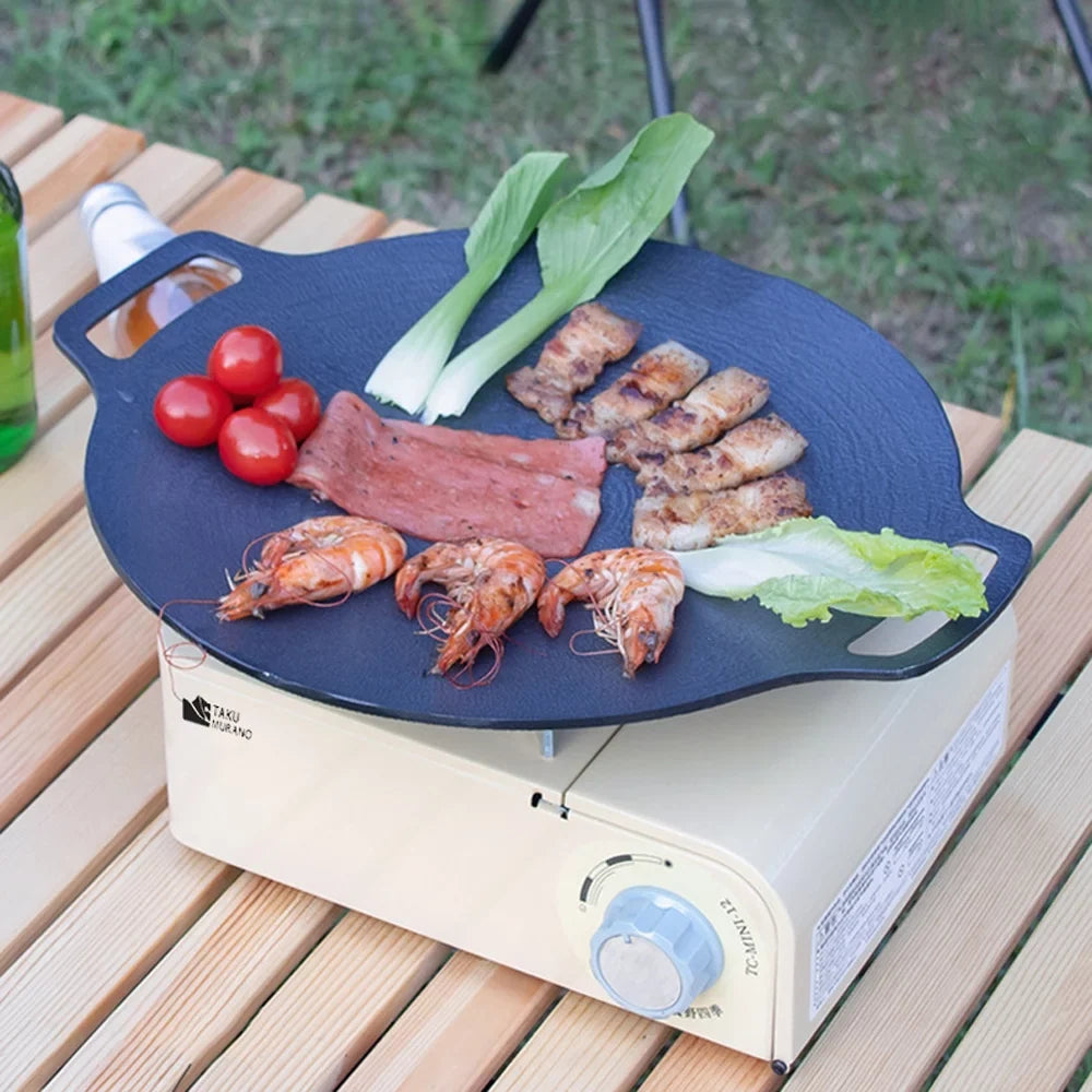 TAKU Cassette with Stove for Camping for Perfect MURANO Portable Piezo Stove Butanes Ignition - 2500W Cooking,