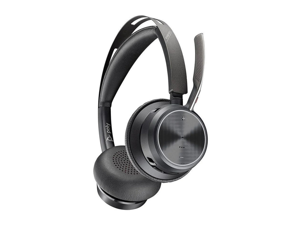 On-ear Wired/Wireless kHz Stand Binaura... - 20 Poly 20 Hz Voyager Type Stereo Focus Assistant, Microsoft Siri Headset - - 298.6 USB C - - ft - - - - Charge 2-M Certified - With Bluetooth Teams