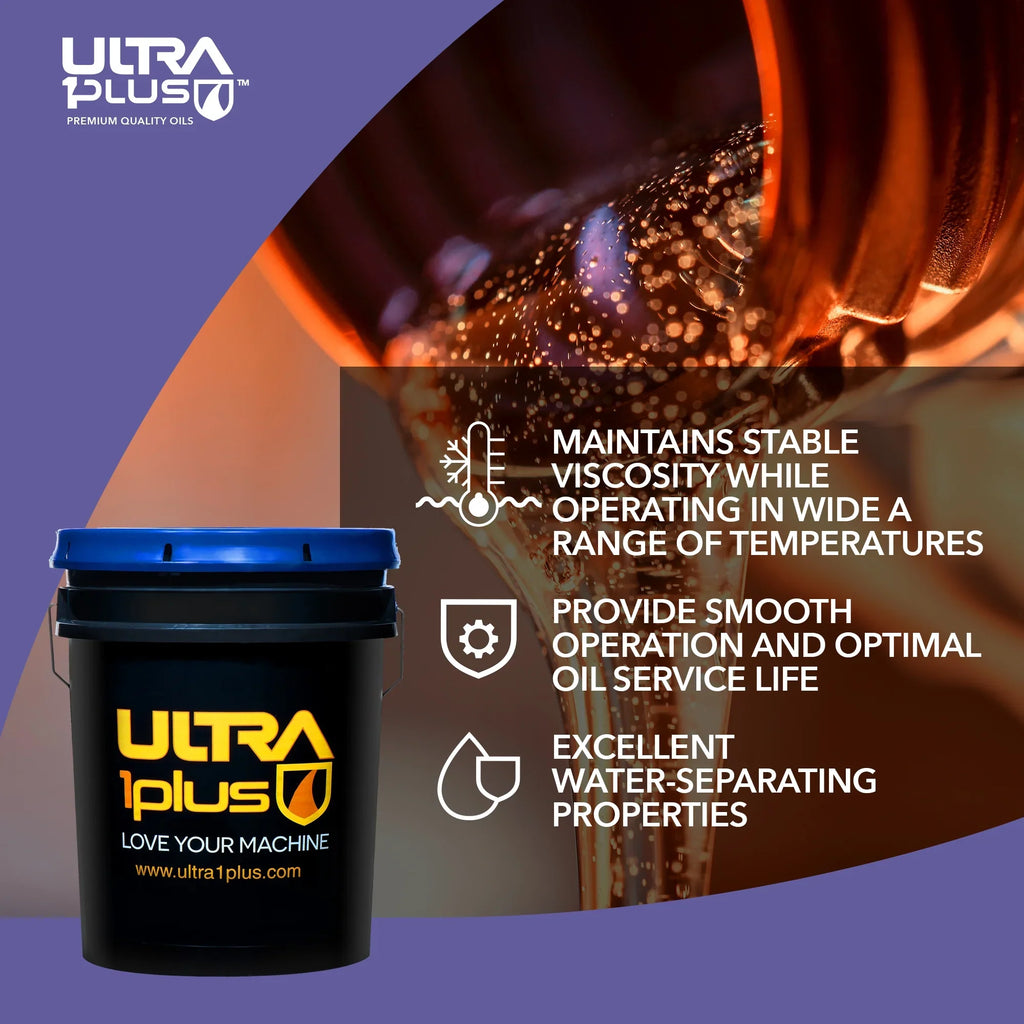 ISO Pail) 32 Hydraulic Ultra1Plus Gallon Oil (5 Conventional AW