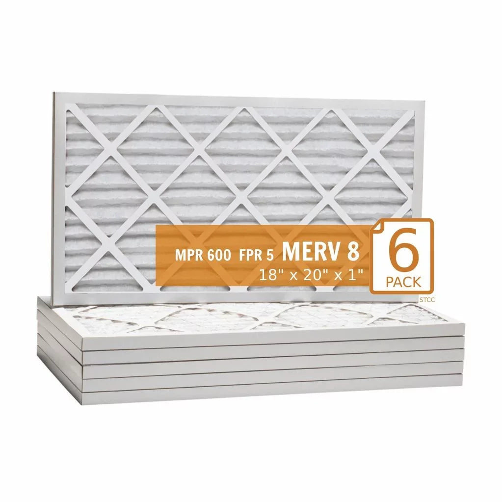 8 - Purolator Key Filter MERV (6 18x20x1 Pleat Pack) Air
