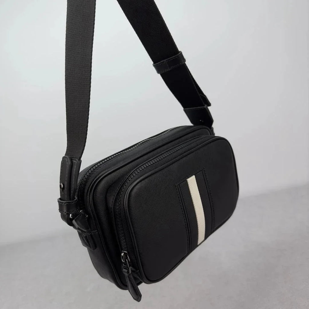 Bag Bag Bag Business Commuter Chest Men's Genuine Luxury Casual Crossbody High Shoulder Bag Leather design Shoulder B grade