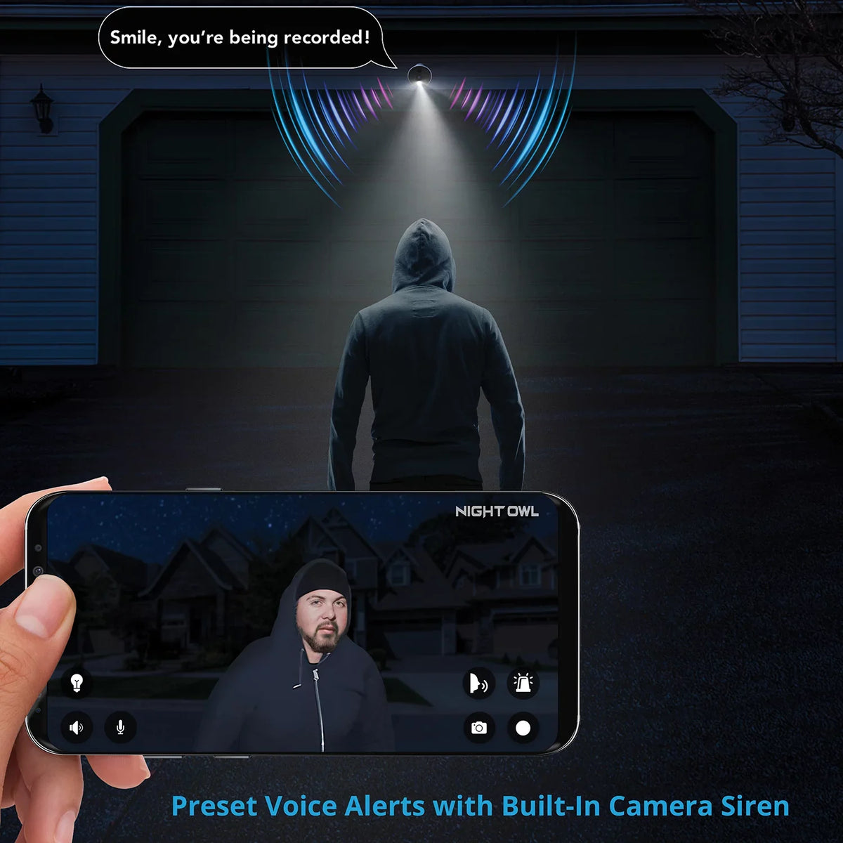 Drive Wi-Fi 4K with NVR Spotlight Night Hard Channel Cameras 1TB 4 10 Wi-Fi HD 1080p Owl and IP