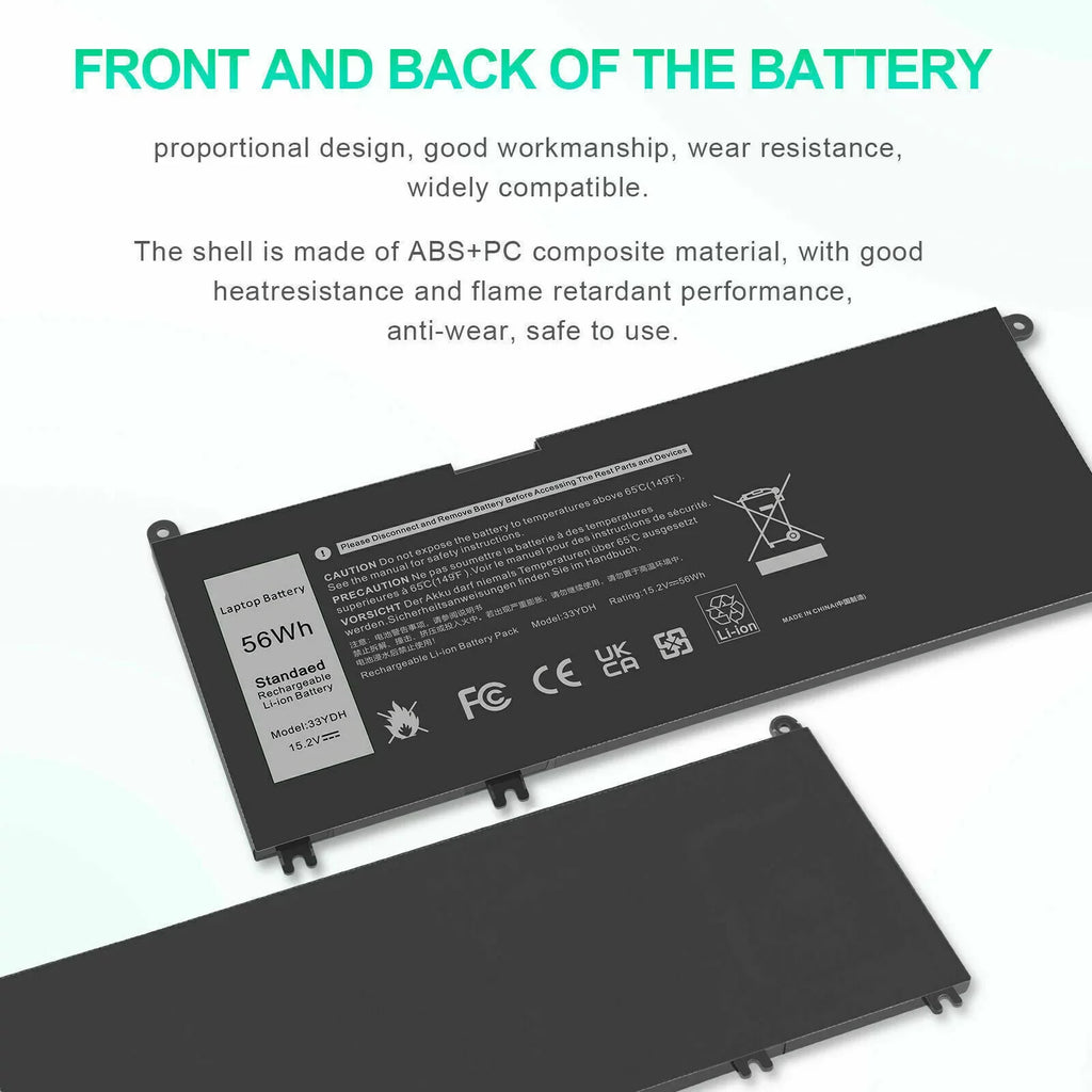Battery 15 J9NH2 5587 G7 15 Laptop PVHT1 15 17 3579 for G3 3779 G5 7588