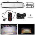 1080P Car HD Dual Cam Dash Camera Front Mirror Rearview Video Rear Recorder DVR