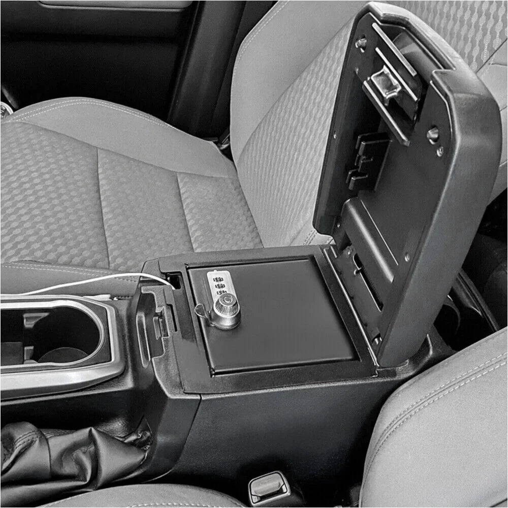Vault 00016-35986 Console Teledu Safe Toyota Center Storage 2016-2022 For Box Tacoma