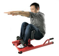 Squat & for Home Bar Leg Iron Sit-ups Gym 3-in-1 - Bench Exercise Sissy