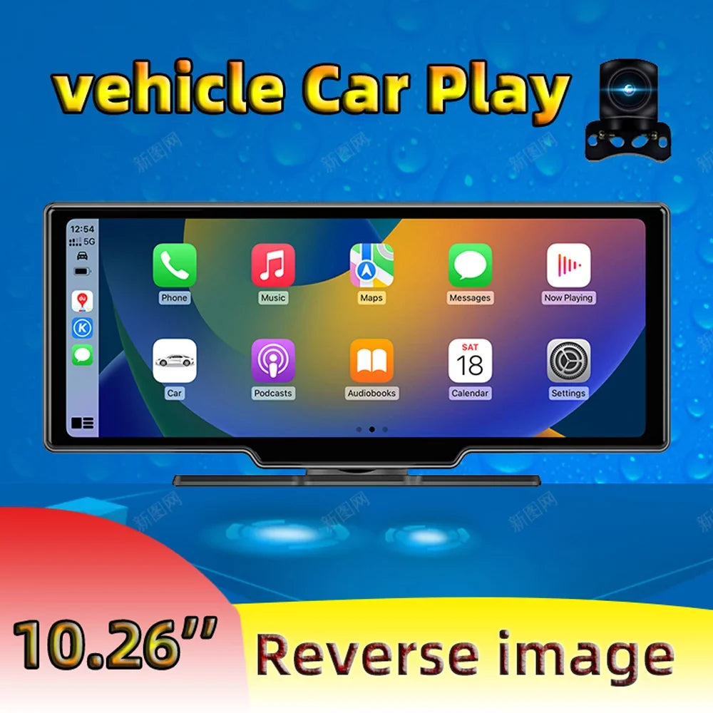 10.26in Auto APP Car Mobilephone Docooler Car Multi-language Video Multi- AUX Car Camcorder Car Camera Control Console BT Camera Rearview Car Recorder