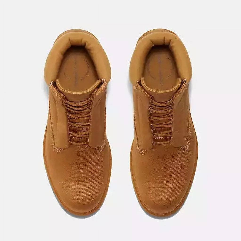 X Pangaia XXX673 Waterproof Boots 6" (10) Timberland Women's Wheat Cotton TB0A5XVY231