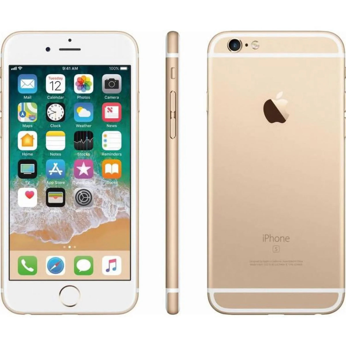 Restored Unlocked) iPhone Gold 6s A1633 (Refurbished) (Fully 32GB