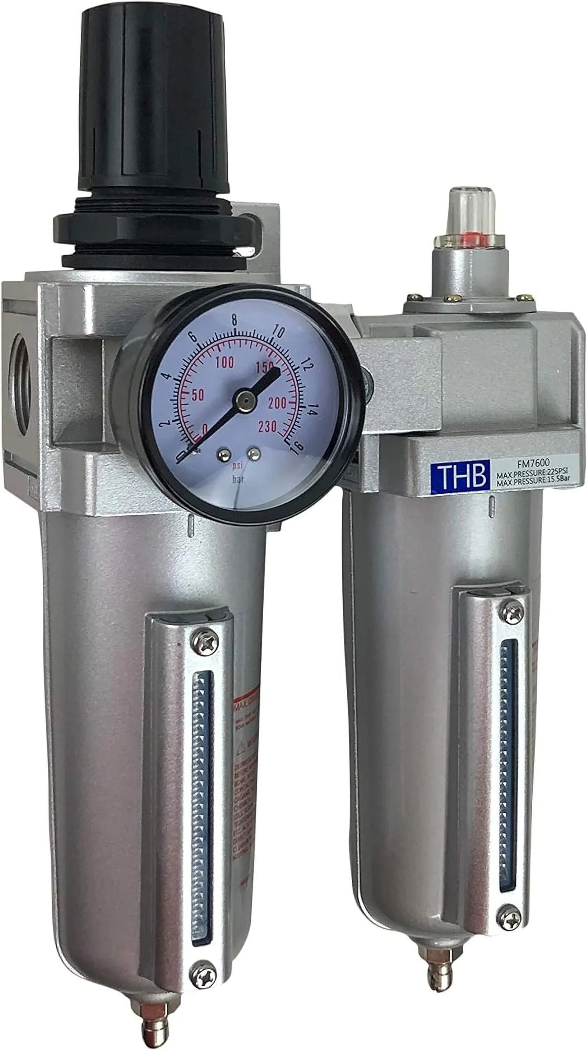 COMBO AIR HEAVY COALESCING PARTICULATE & FILTER REGULATOR COMPRESSED DUTY