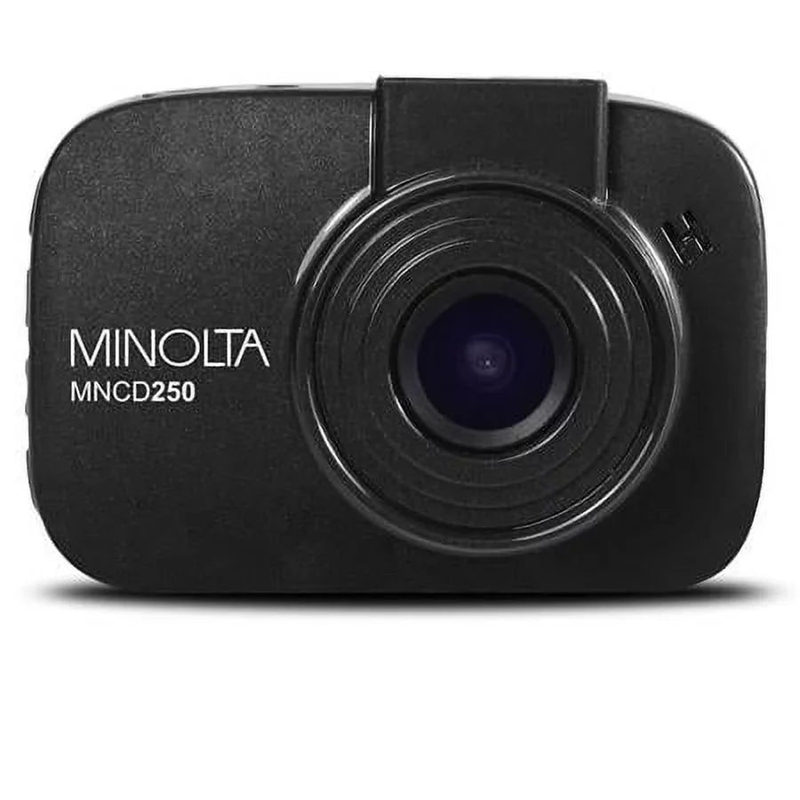LCD Dash 2.2" Full Screen 12MP Cam, Black HD MNCD250
