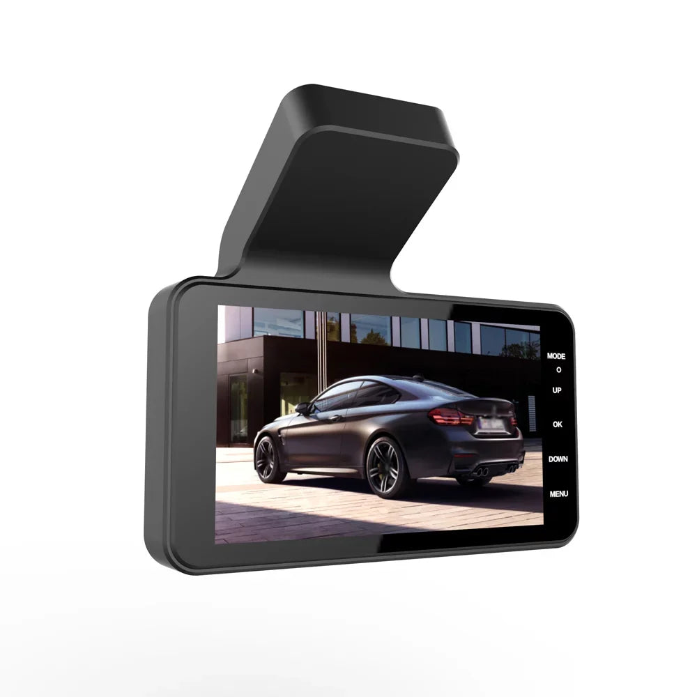 Driving Recording Dash with Recorder Loop Motion Reversing Camera Eccomum 4 170° 1080P Support DVR Detection Touchscreen Dashcam Wide Car Inch Picture Night-Vision Angle
