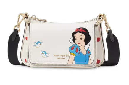 Bag Double Disney White Snow spade Crossbody new by New Tag york kate Up with