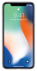 Unlocked (Used) w/ Camera Phone GSM Silver iPhone 64GB Dual 12MP - X