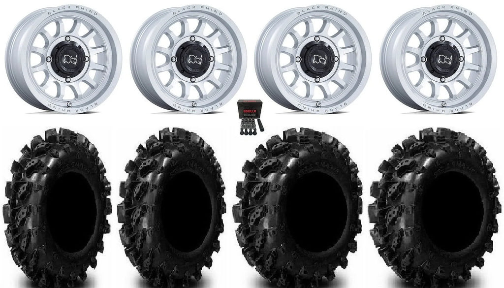 1000 14" Rhino XP XP / Wheels Ranger PRO Lite Polaris Rapid 900/1000 RZR Black Tires Swamp Si XP 28" /