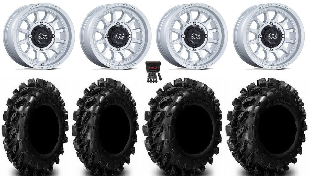 1000 14" Rhino XP XP / Wheels Ranger PRO Lite Polaris Rapid 900/1000 RZR Black Tires Swamp Si XP 28" /