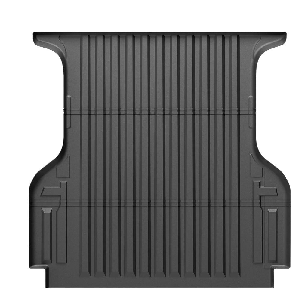 Cab Bed, Rear All Cargo Guard Truck With Protector Bed 5Ft Mat climate Ikon Super Black TPE Liner Compatible Duty Floor Ranger Storage 2019-2024 Heavy 3D Trunk Crew Motorsports Short Flooring