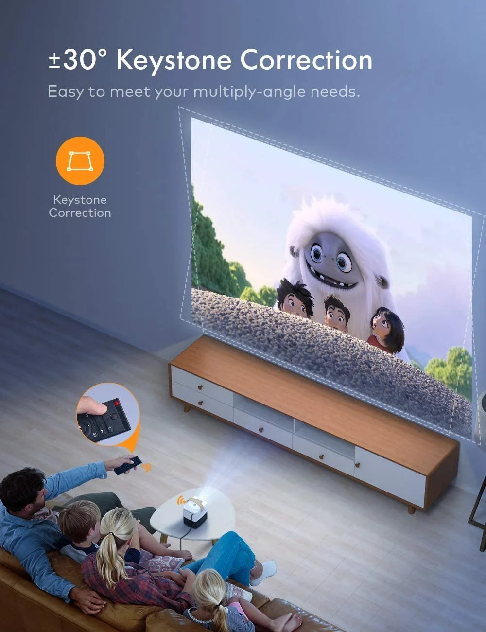 Support Theater ,LCD Screen, Projector APEMAN inch Portable LC450 Mini 1080P,120 50000Hrs Home