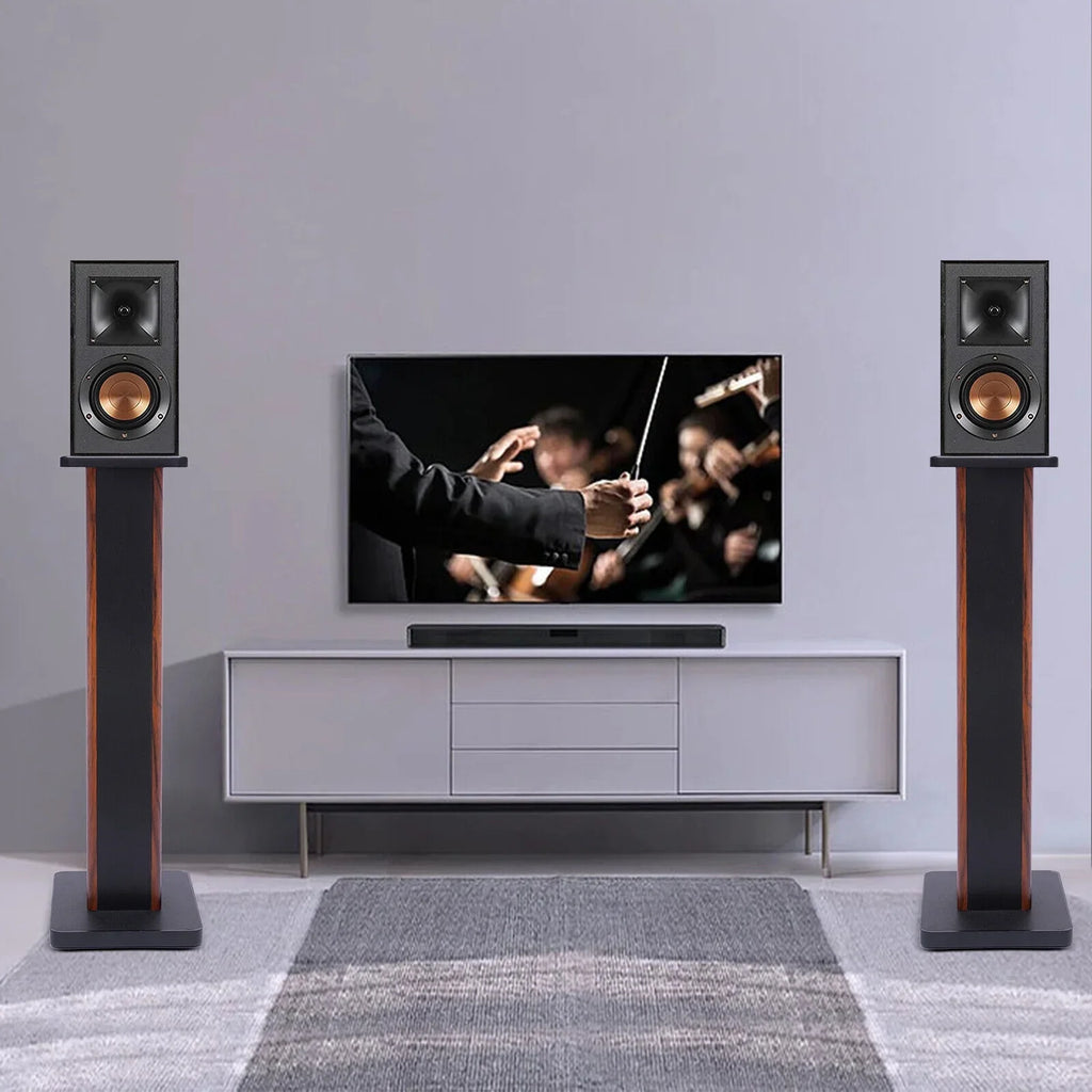 Speaker Home 2x28" Holder Studio Monitor Speaker Theater Multimedia Stands Stand