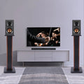Speaker Home 2x28" Holder Studio Monitor Speaker Theater Multimedia Stands Stand