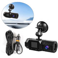 FIEWESEY Driving Speed Cam Mode, Dash Dash Dash Inside, Parking and Loop Recording WiFi Cam with Camera 1080P Recorder Front GPS and Dual