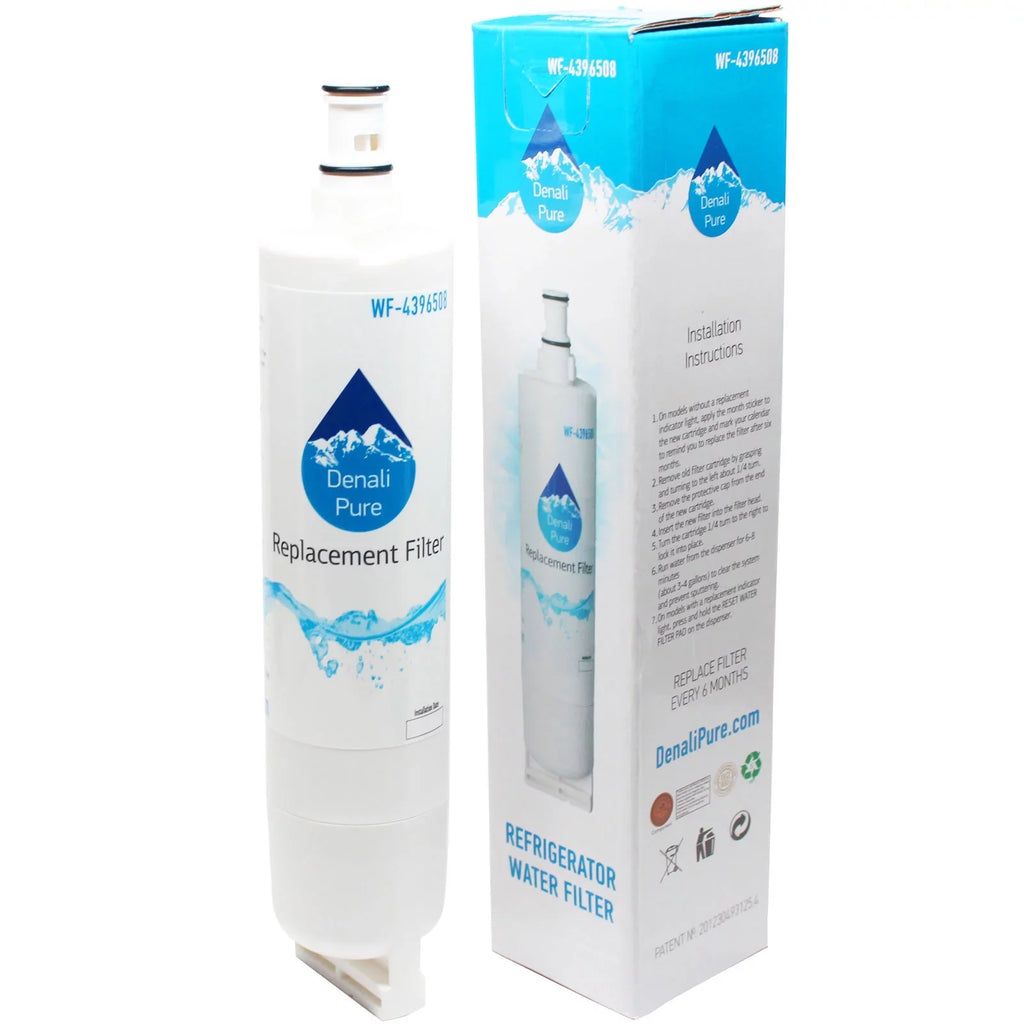 4396508, 4396510 Refrigerator Replacement GS6SHAXKQ01 liquid Whirlpool liquid 3-Pack Filter Fridge Cartridge - with Compatible for Whirlpool Filter