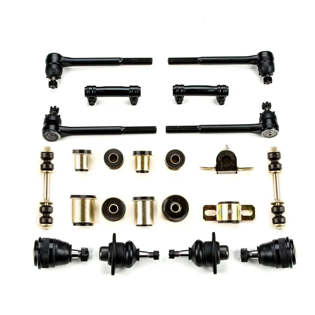 Rebuild Fits 1974 Suspension Black Chevrolet - Front dimension Kit Full End 1976 Poly