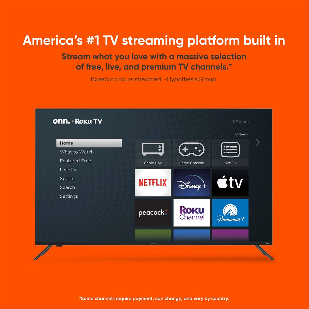 Roku TV UHD Class LED 4K (2160P) onn. 70” Smart HDR (100068378)