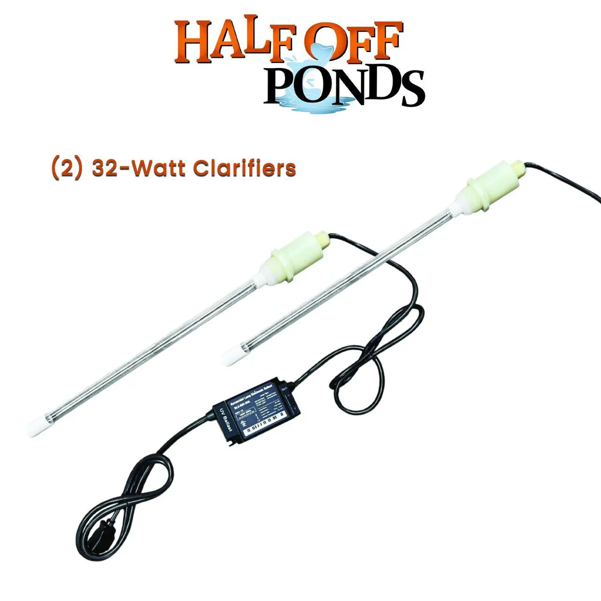 16" filter Large Ponds HALF 32 UV and liquid - watt HOUVSKIM64 Skimmer Gardens (2) for Clarifiers OFF PONDS with