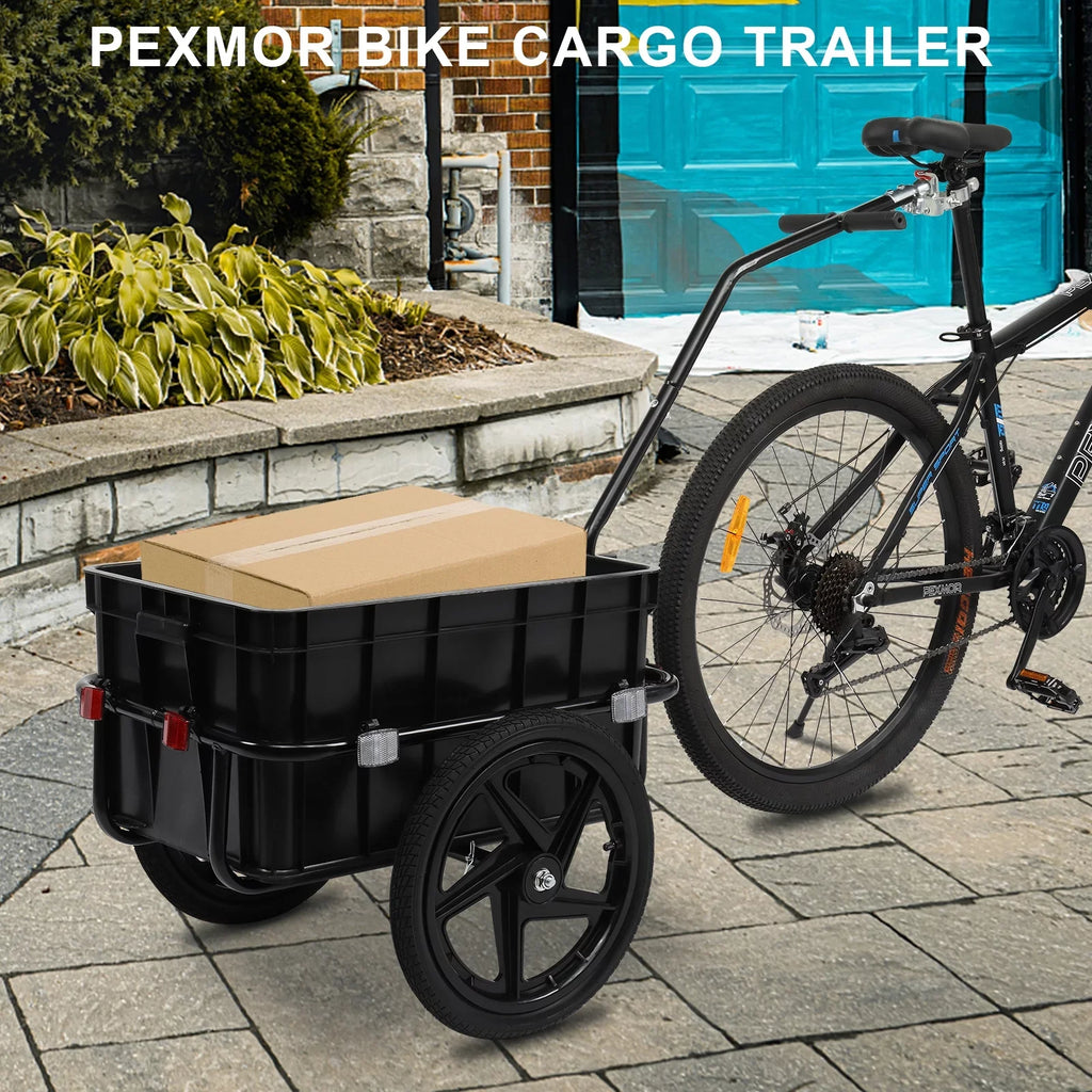 Waterproof W/Universal Bicycle Trailer Bike PEXMOR Wagon Coupler Cargo Cover Trailer, &