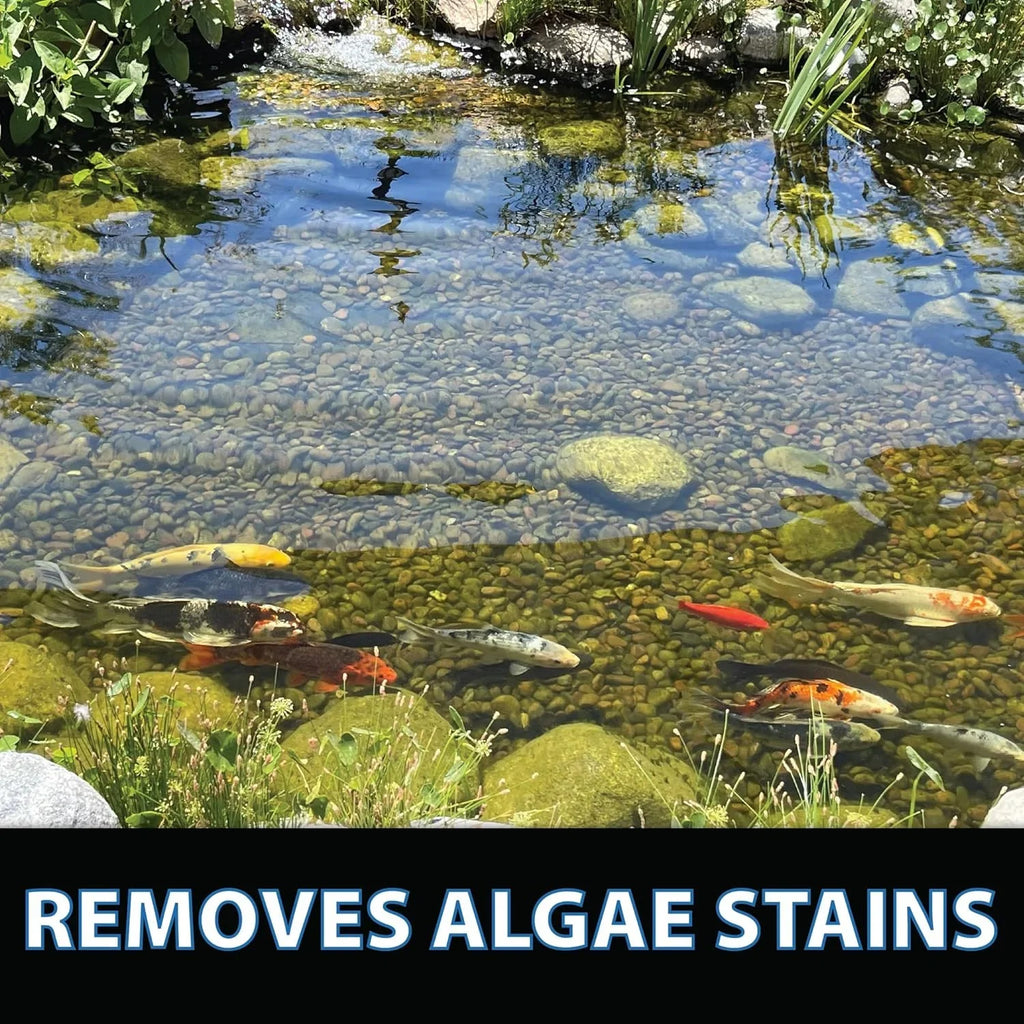'- 48,000 Pond, treats ClarityMax Stream up Waterfall & - CrystalClear pounds gallons Treatment to 6