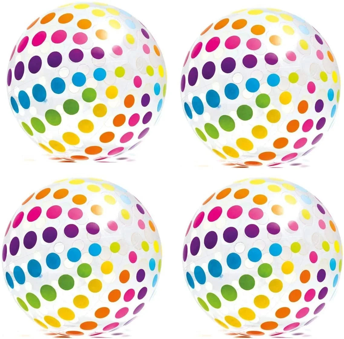 Colorful Beach Panel Giant 59065EP Inflatable Ball Big of Set Jumbo Intex 4