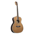 Guitar ZAD80 Solid dimension Natural Finish Acoustic "OM" Zager - Smaller Cedar/Rosewood