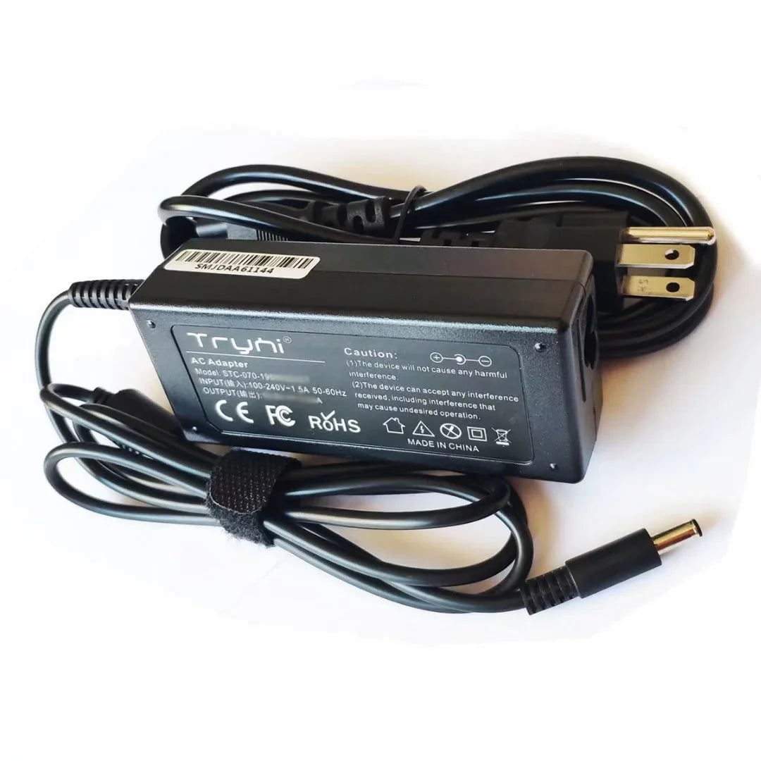 Power 3452 W12C Cord 3459 AC 3464 24 Power PC Adapter for 3455 Desktop W15B 17 Charger 5775 New W17B Inspiron Supply