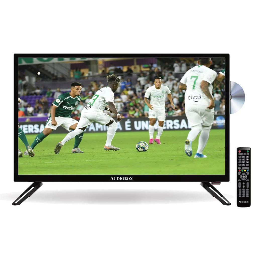 TV-24D Audiobox 1366 Charger, TV-24D x Widescreen Combo and Remote 24-In. HD Portable Car TV/DVD with 768