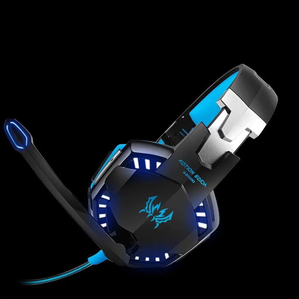 with Audio Headset for EACH Noise 3.5mm PC Adapter Smartphone Gaming Laptop KOTION EACH Reduction Cable G2000 KOTION