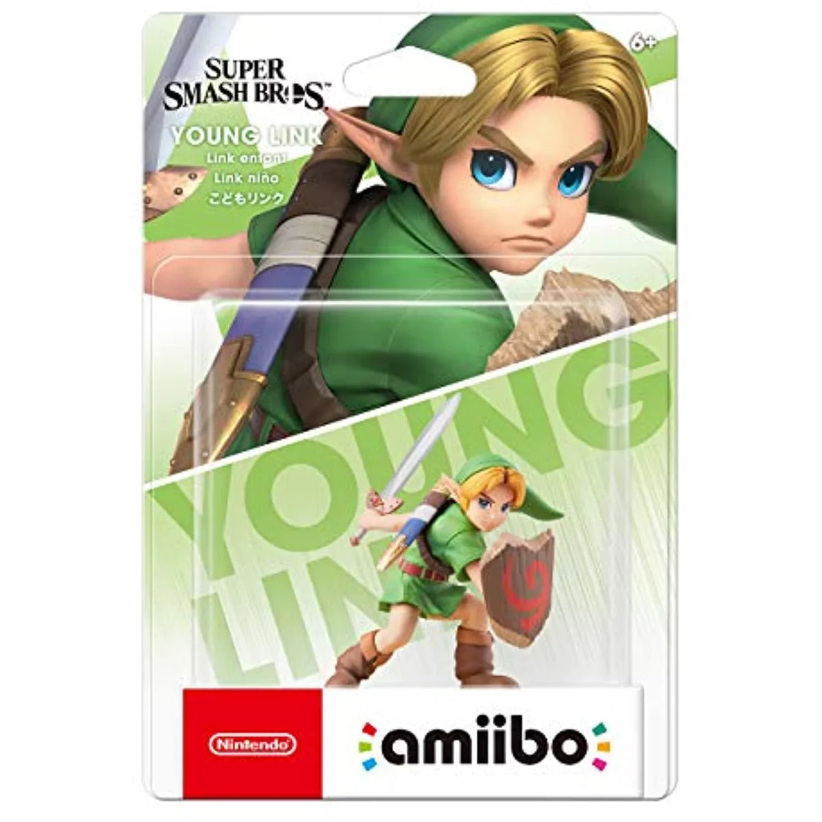 Nintendo Amiibo Bros Import Smash Switch Super Link Young Japan Series