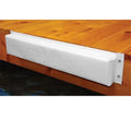 TAM344 White Taylor Vinyl Dock Bumper, Covered Made