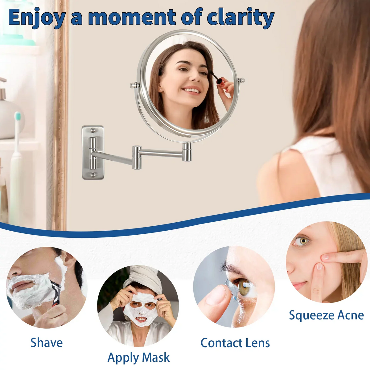 Mounted - Mirror Illuminate Wall 3.0 Beauty - Makeup Vanity