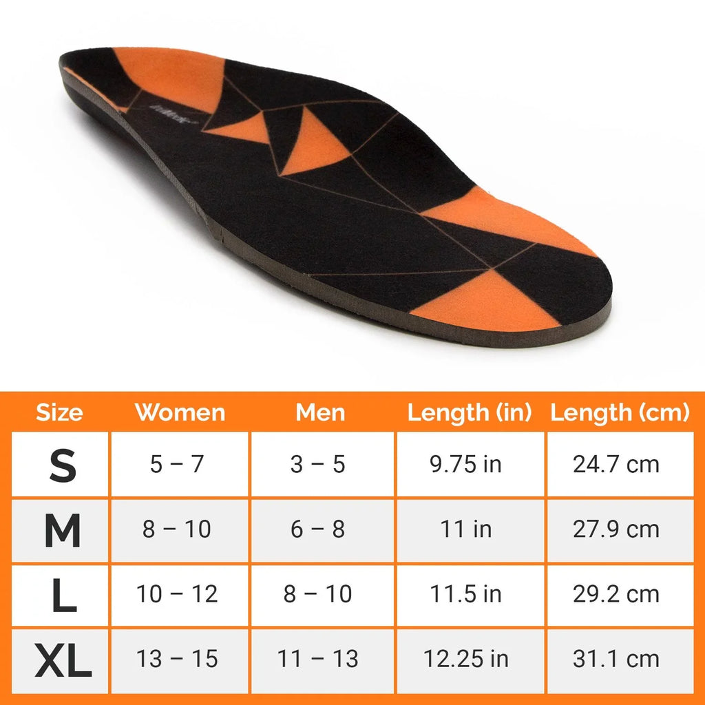 Medium Shoe for - Powersole Work Inserts Plantar Insoles All Women Comfort Standing Feet Day, and Inserts Orthotic Men, Support Fasciitis Sole and Boots, by for for Your Sneakers truMedic to
