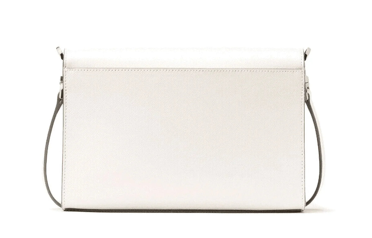 Kate Leather Crossbody Parchment Saffiano Spade New Carson bag Convertible