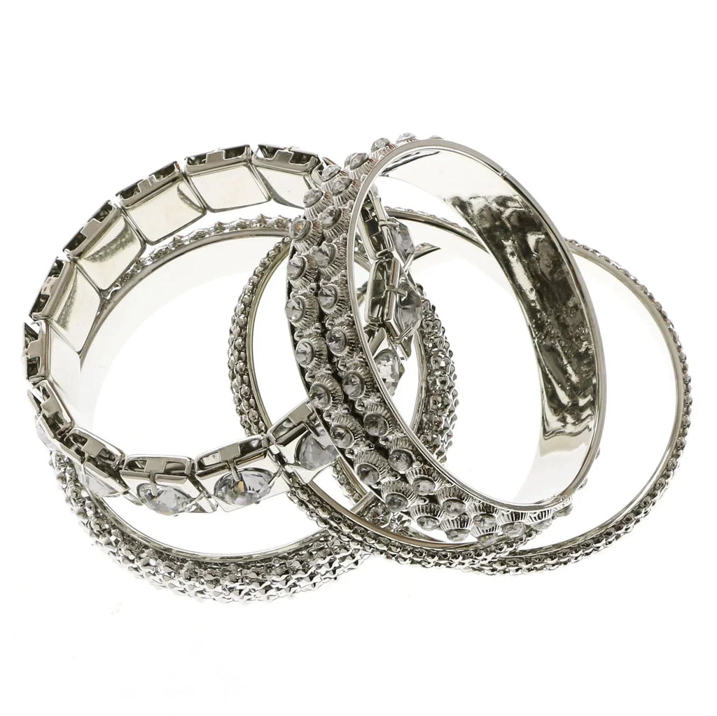 Set Erica Lyons Silver-Tone Bracelet Designer