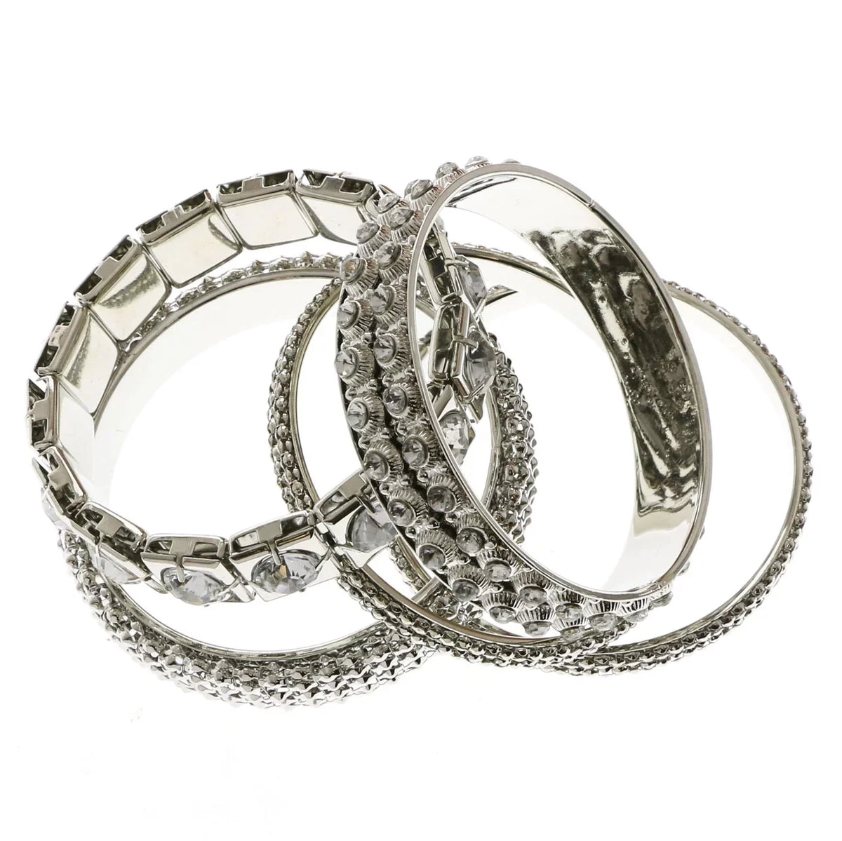 Set Erica Lyons Silver-Tone Bracelet Designer