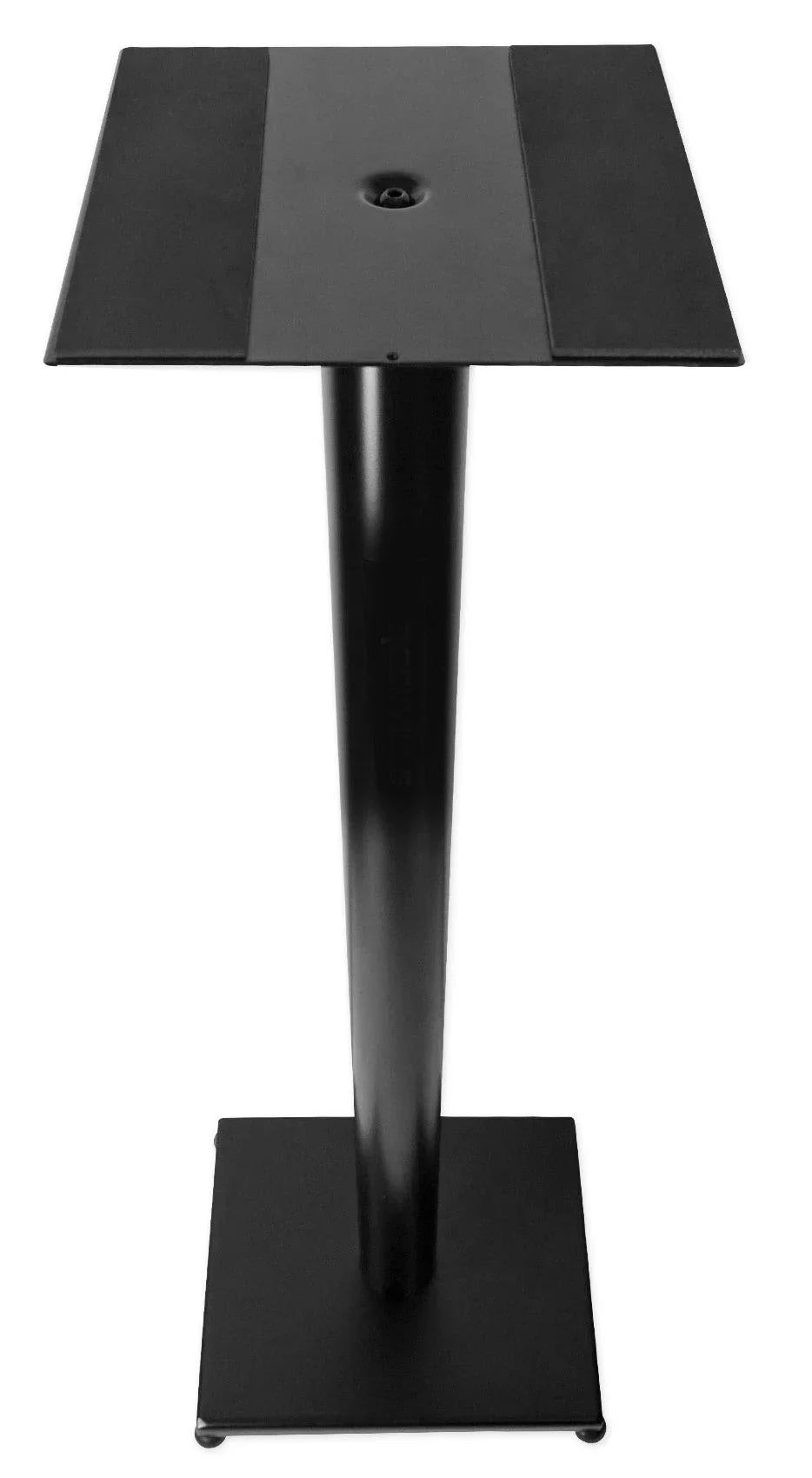 37" Steel Bookshelf / Studio Pair Rockville Monitor RS37B Speaker Stands Black in