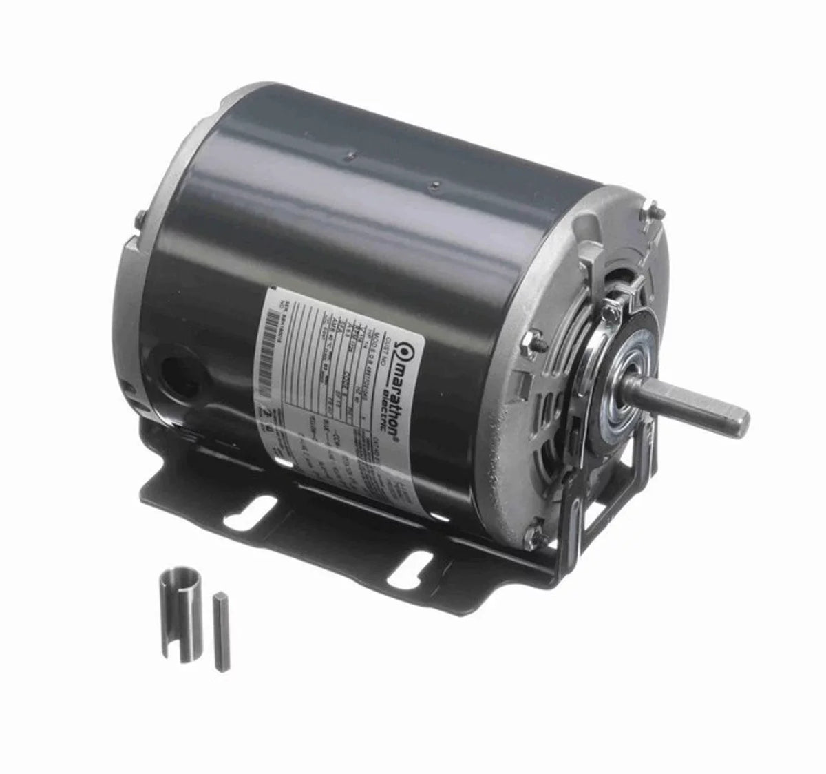 Resilient MS126 Motor hp (1 ODP S126 Frame 1/4 115V 48Z 1800 Blower Marathon speed) RPM Base Motors