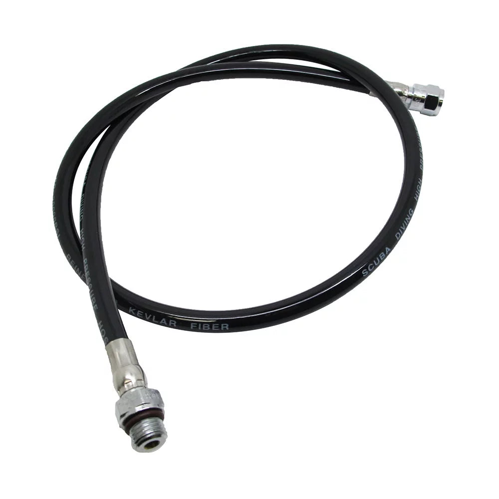 SPG, Gauge, Kevlar For 32" Pressure Fiber stage HP Scuba High 1st Diving Hose