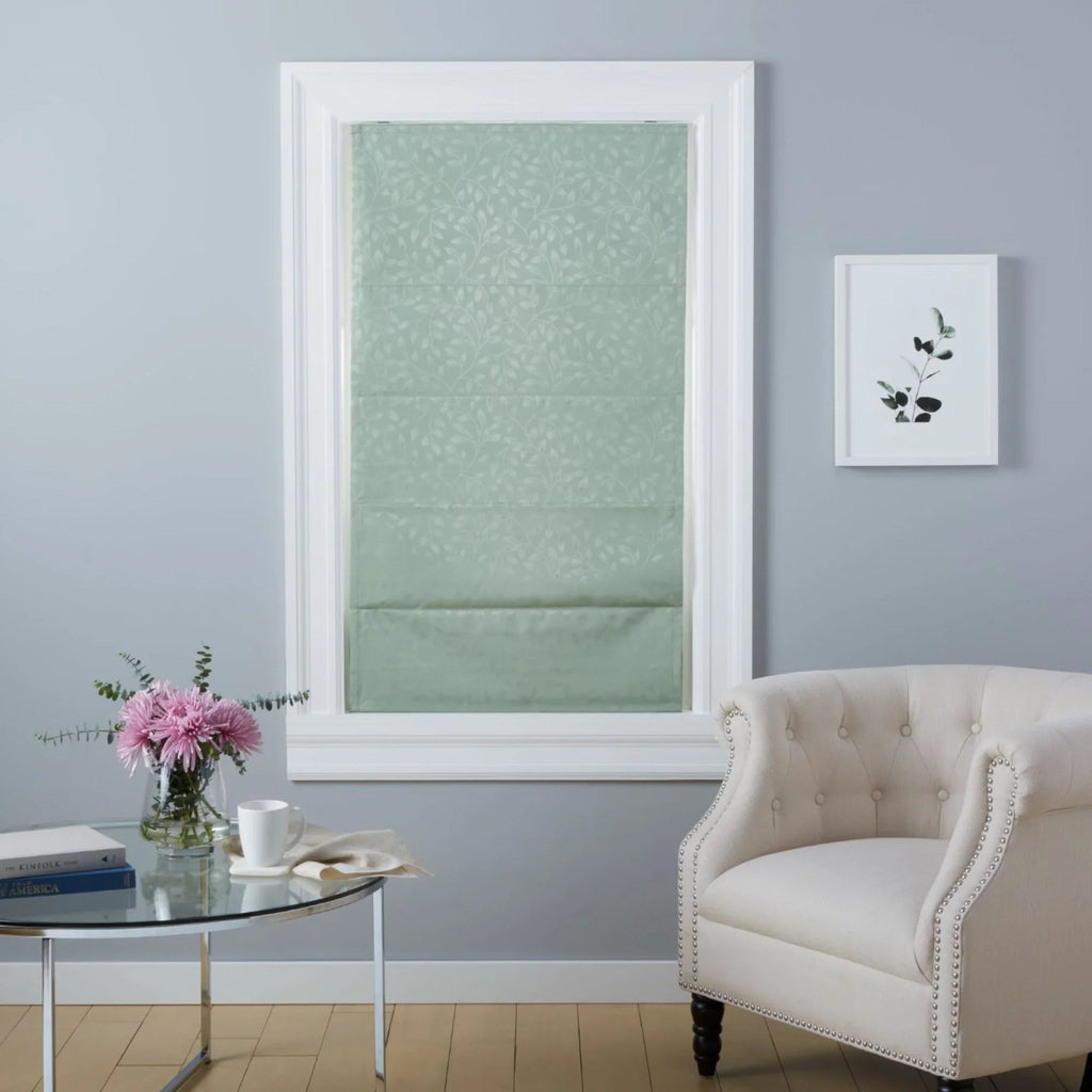 Bolan Blackout Sage Shade, Botanical 23"x Roman 64", Home Exclusive Total