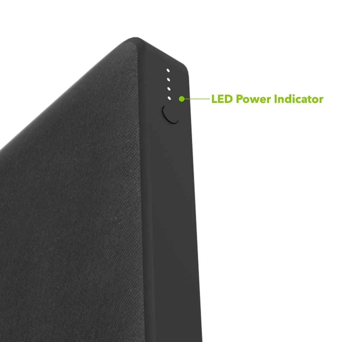 Battery, Cord 18W - PD USB-A Large and Travel-Friendly, USB-C (1) Bank 10,000 mophie (1) Includes Power Internal USB-C Port, mAh with USB-A Charging Fast Powerstation PD Input/Output Port to Power